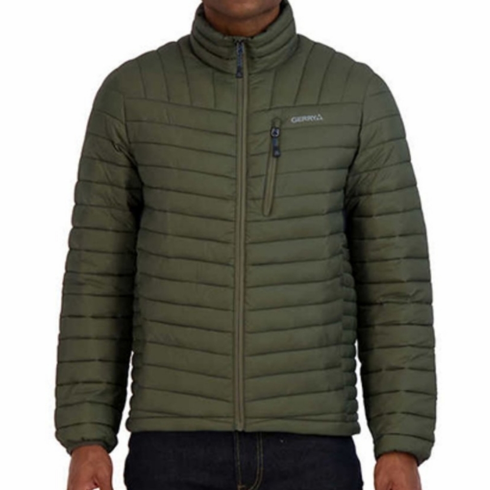 NWT Men’s Puffer Jacket Gerry lightweight green XXL